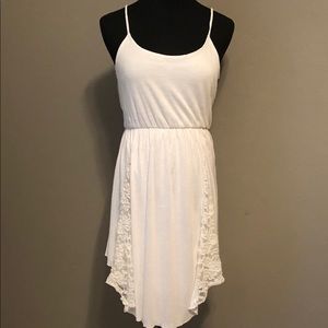 White Backless Dress